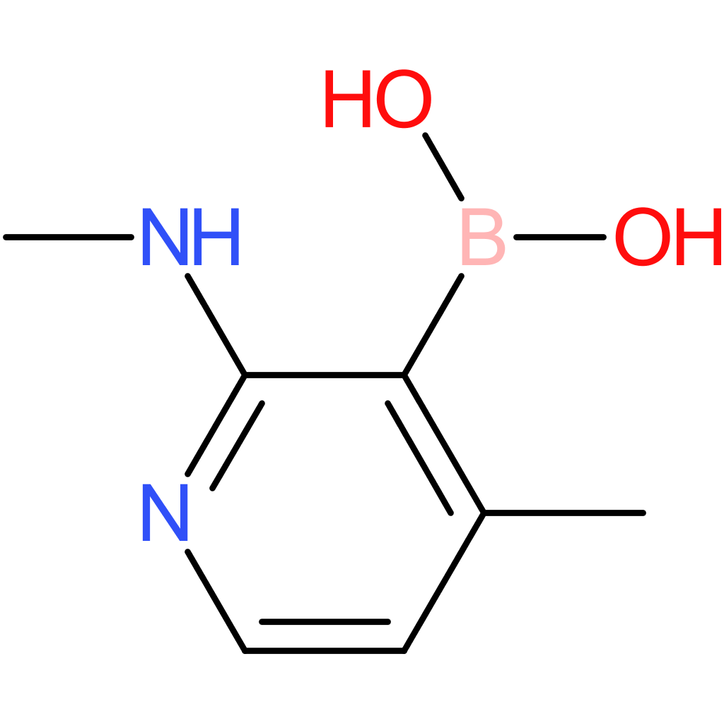[4-methyl-2-(methylamino)pyridin-3-yl]boronic acid
