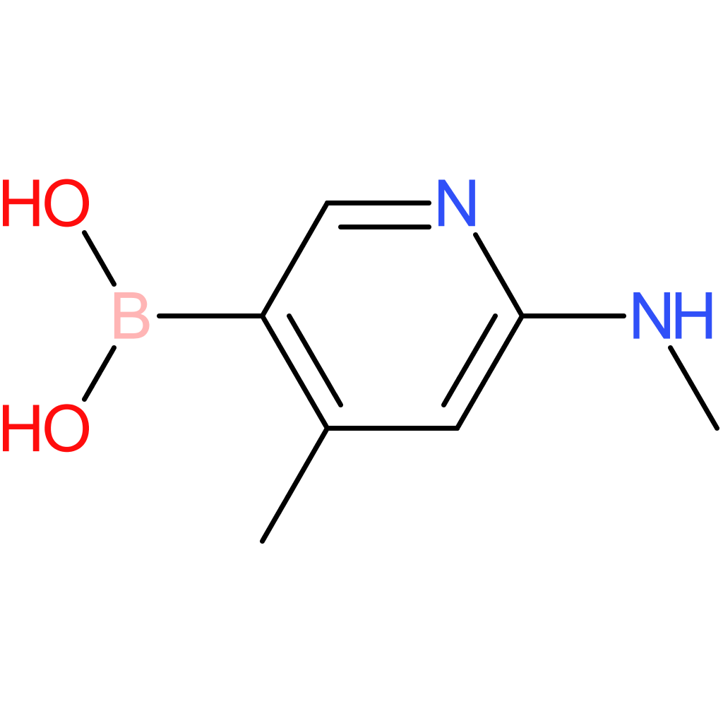 4-methyl-6-(methylamino)pyridin-3-ylboronic acid
