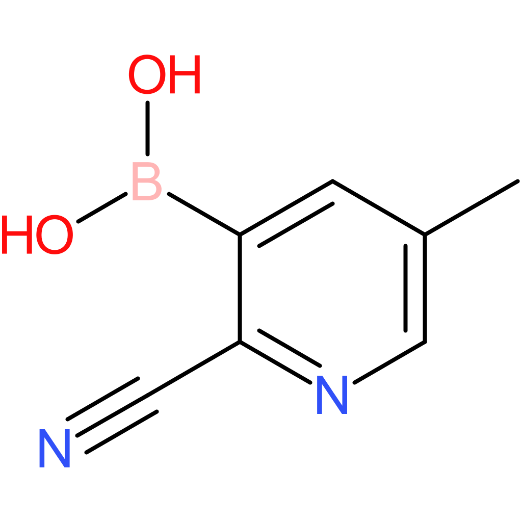 (2-cyano-5-methylpyridin-3-yl)boronic acid