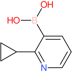 (2-cyclopropylpyridin-3-yl)boronic acid