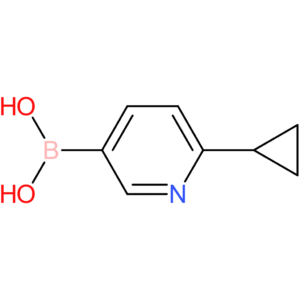 (6-cyclopropylpyridin-3-yl)boronic acid