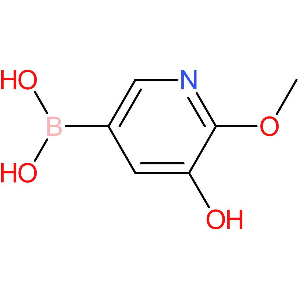 (5-hydroxy-6-methoxypyridin-3-yl)boronic acid