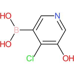 (4-chloro-5-hydroxypyridin-3-yl)boronic acid
