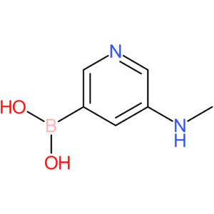 [5-(methylamino)pyridin-3-yl]boronic acid