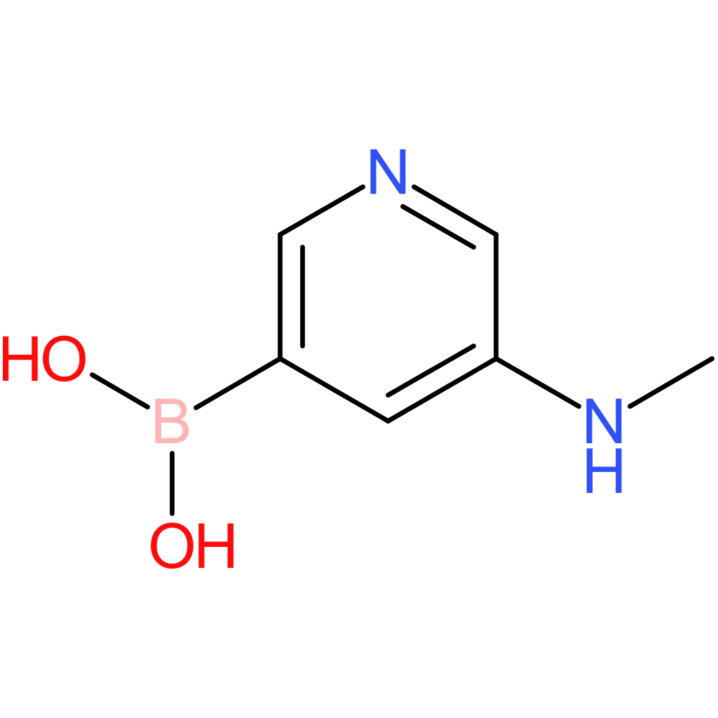 [5-(methylamino)pyridin-3-yl]boronic acid