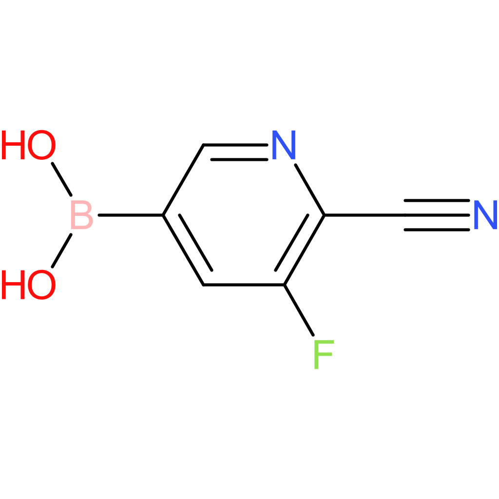 (6-cyano-5-fluoropyridin-3-yl)boronic acid