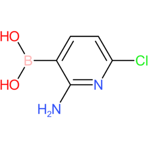 (2-amino-6-chloropyridin-3-yl)boronic acid