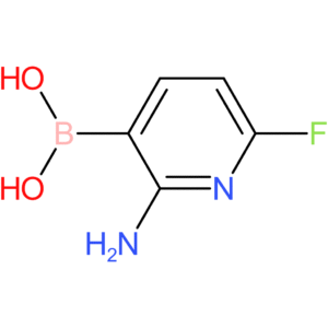 (2-amino-6-fluoropyridin-3-yl)boronic acid