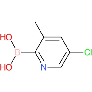 (5-chloro-3-methylpyridin-2-yl)boronic acid