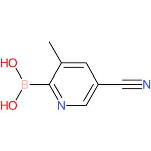 (5-cyano-3-methylpyridin-2-yl)boronic acid