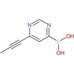 6-(prop-1-ynyl)pyrimidin-4-ylboronic acid