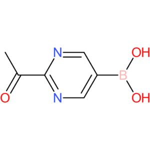 (2-acetylpyrimidin-5-yl)boronic acid