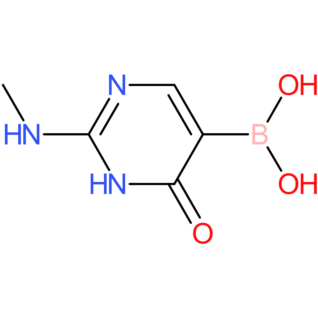 2-(methylamino)-6-oxo-1,6-dihydropyrimidin-5-ylboronic acid