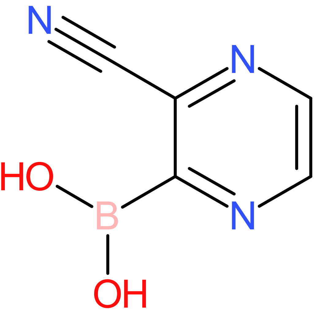 3-cyanopyrazin-2-ylboronic acid