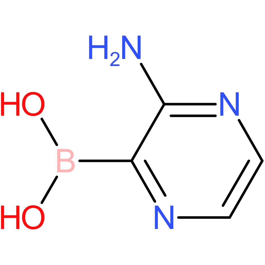 (3-aminopyrazin-2-yl)boronic acid