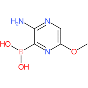 (3-amino-6-methoxypyrazin-2-yl)boronic acid