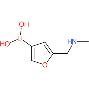 (5-[(methylamino)methyl]furan-3-yl)boronic acid