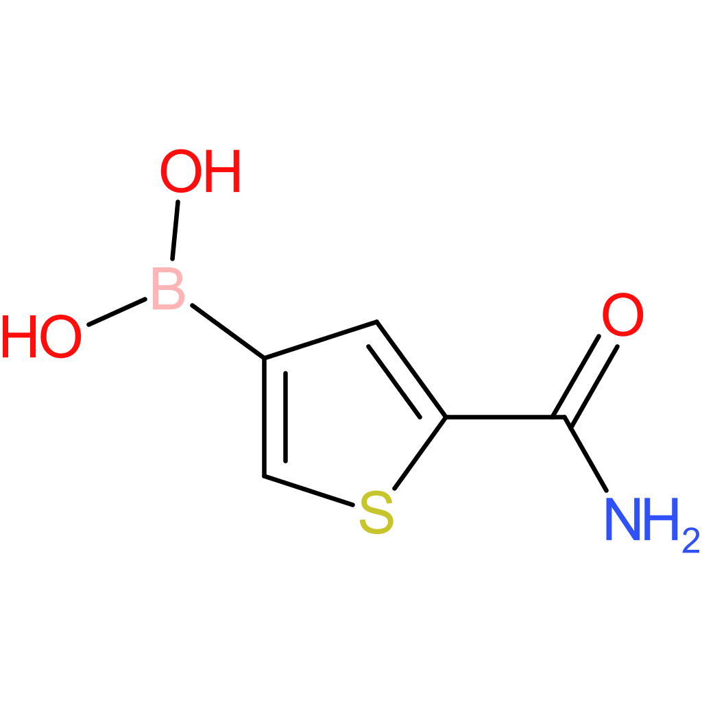 (5-carbamoylthiophen-3-yl)boronic acid