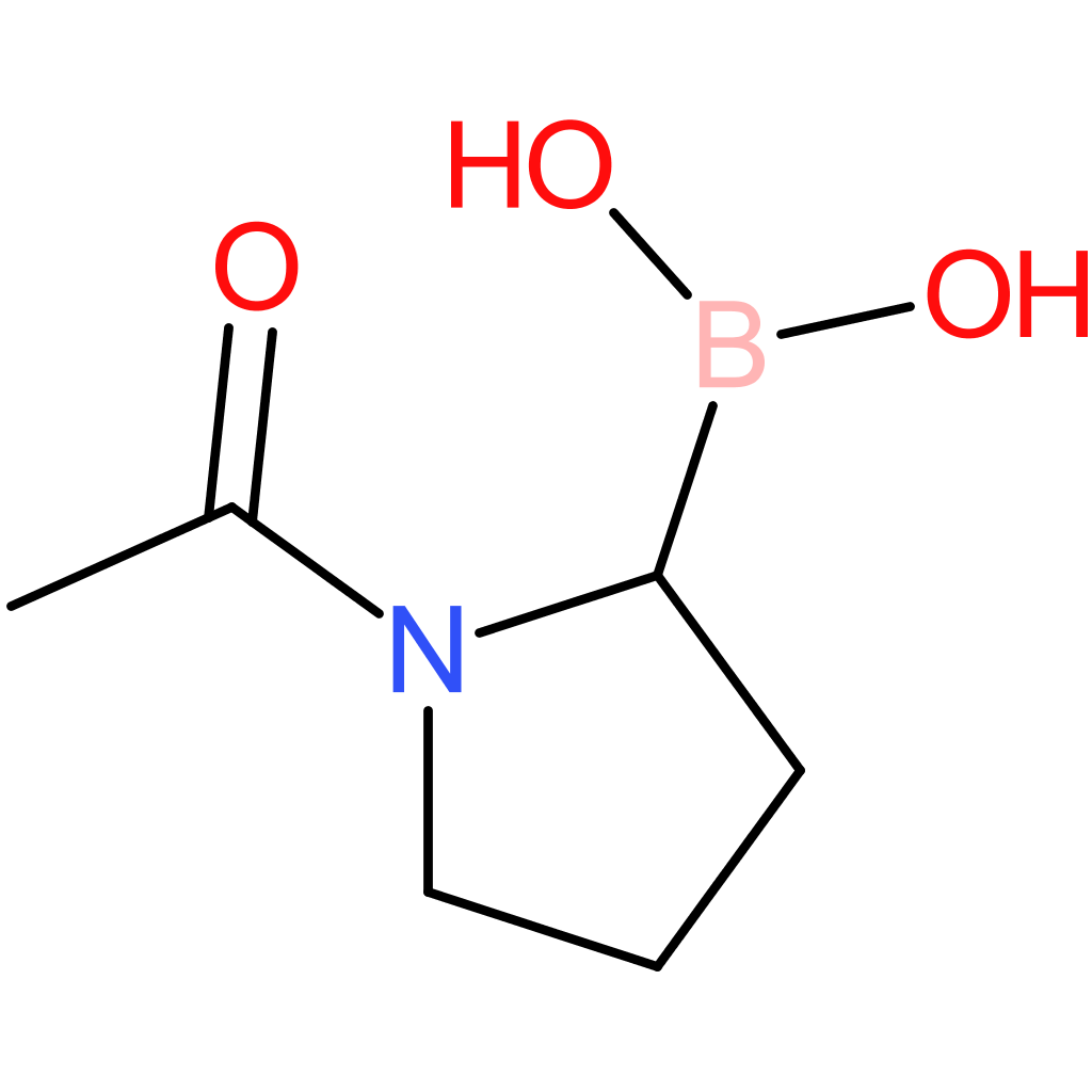 (1-acetylpyrrolidin-2-yl)boronic acid