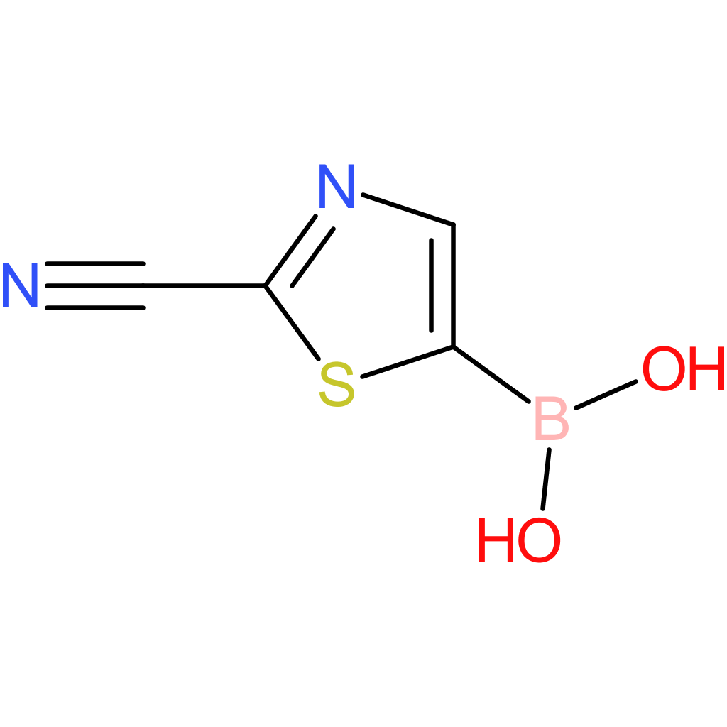 (2-cyanothiazol-5-yl)boronic acid