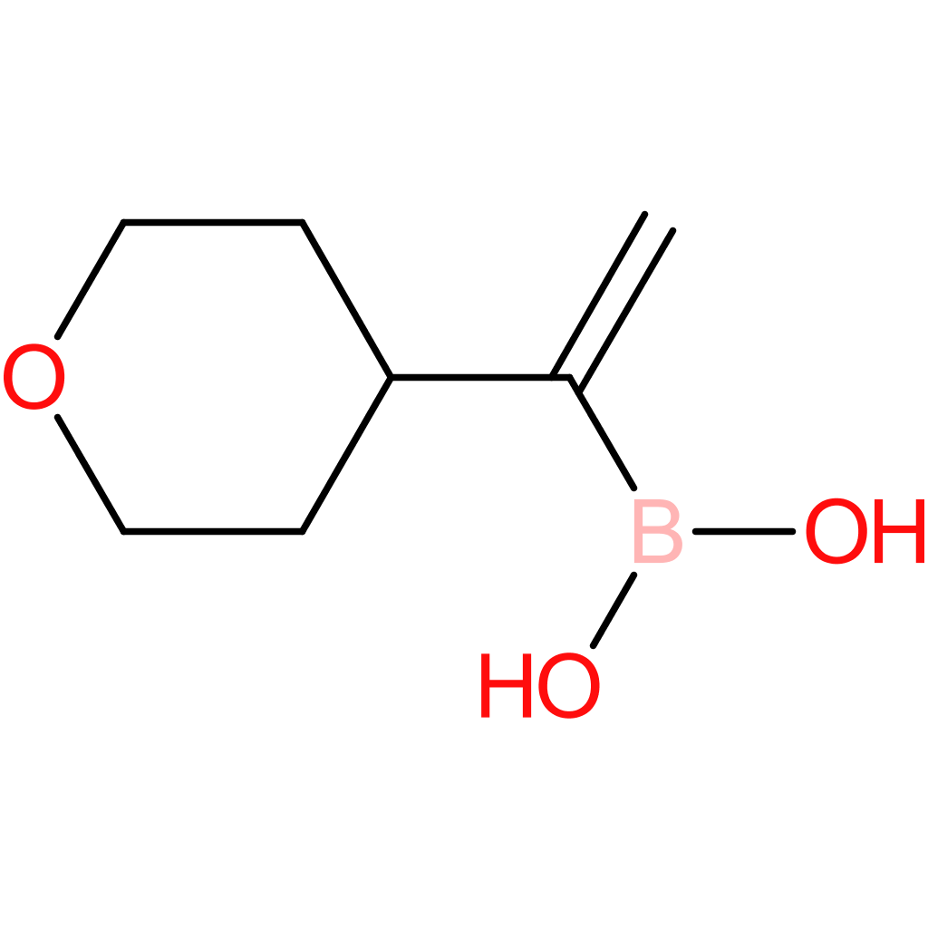1-(tetrahydro-2h-pyran-4-yl)vinylboronic acid