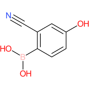 (2-cyano-4-hydroxyphenyl)boronic acid