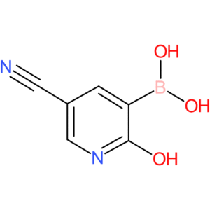 5-cyano-2-hydroxypyridin-3-ylboronic acid