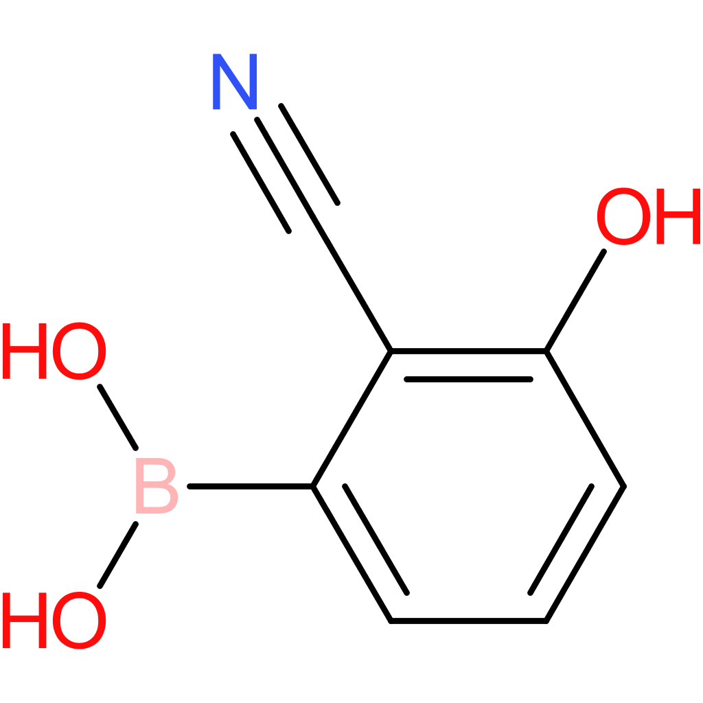 (2-cyano-3-hydroxyphenyl)boronic acid