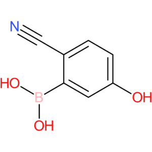 (2-cyano-5-hydroxyphenyl)boronic acid