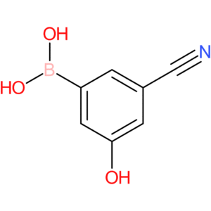 (3-cyano-5-hydroxyphenyl)boronic acid