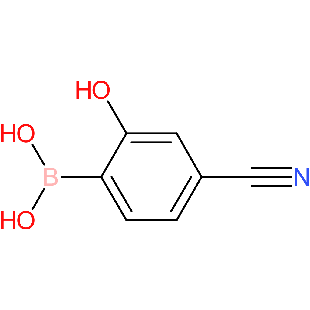 4-cyano-2-hydroxyphenylboronic acid