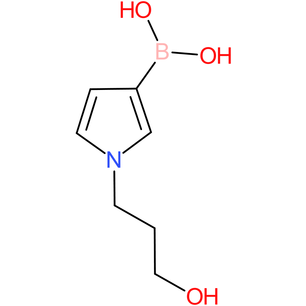 (1-(3-hydroxypropyl)-1h-pyrrol-3-yl)boronic acid