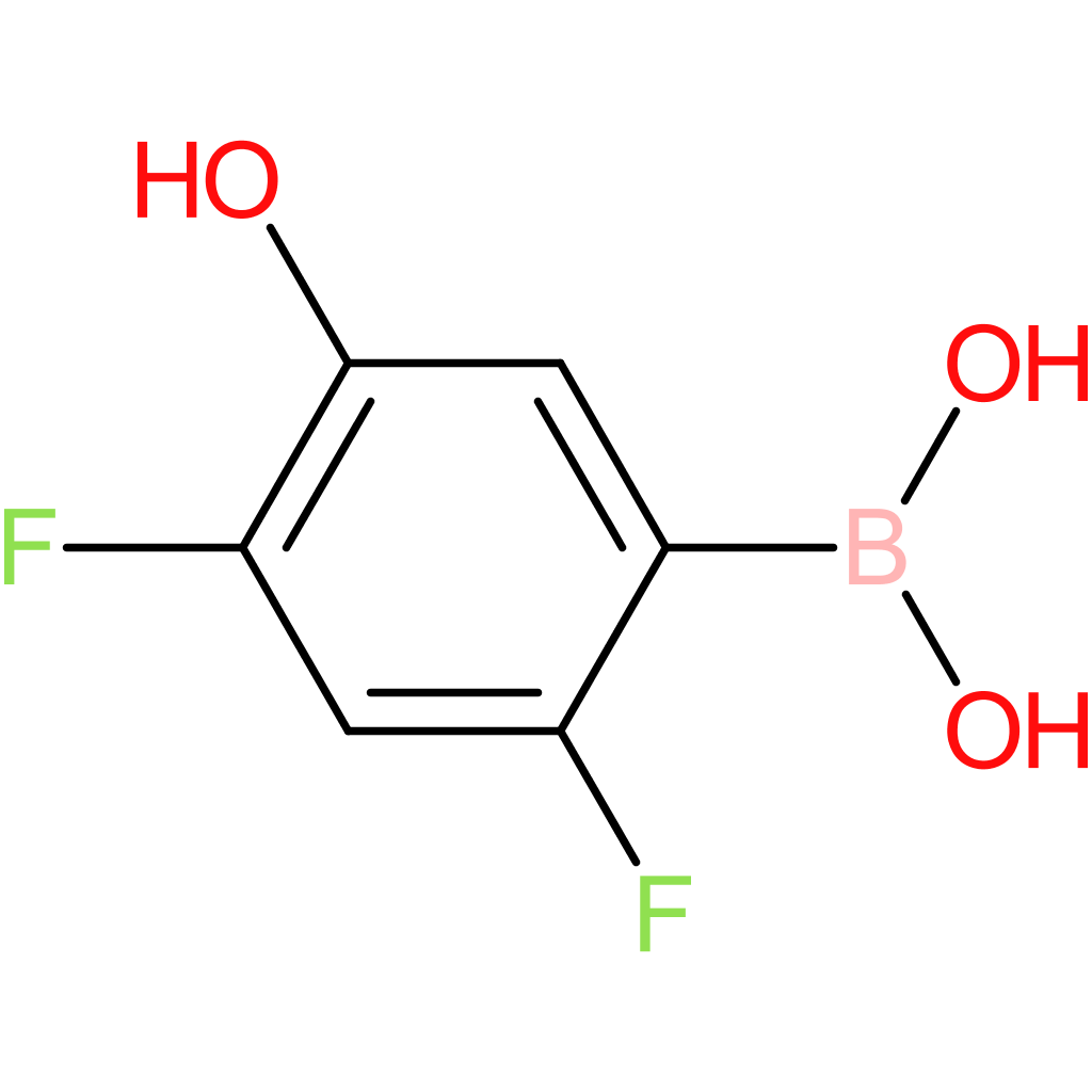 2,4-difluoro-5-hydroxyphenylboronic acid