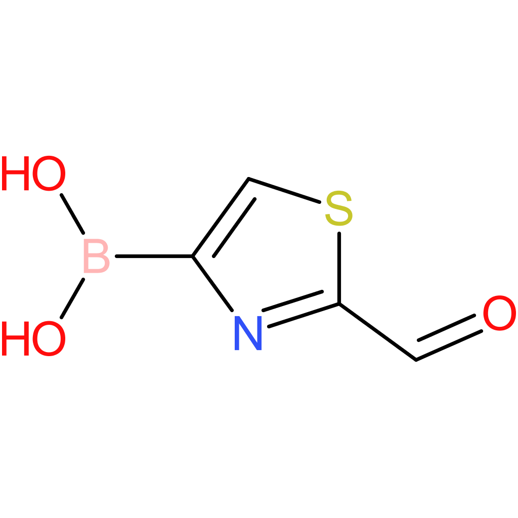 (2-formyl-1,3-thiazol-4-yl)boronic acid
