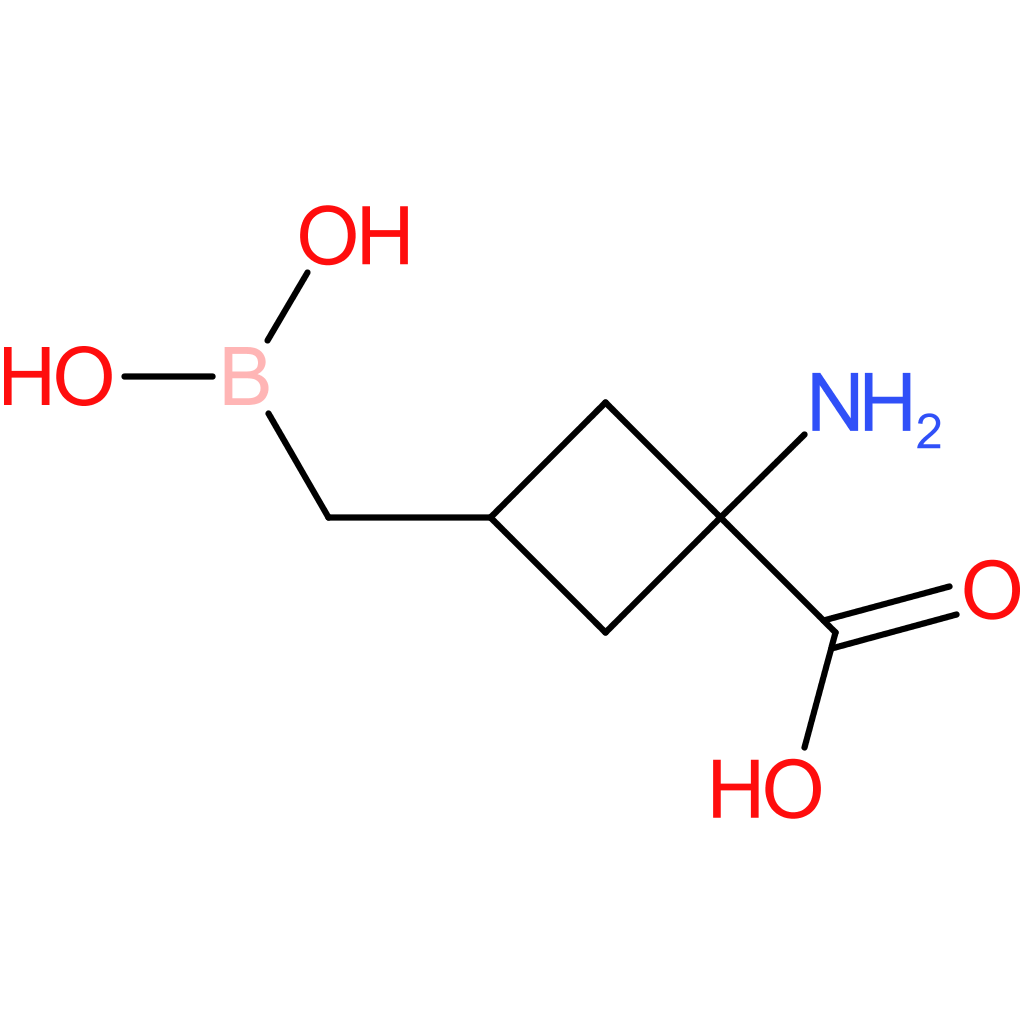 1-amino-3-[(dihydroxyboranyl)methyl]cyclobutane-1-carboxylic acid