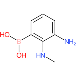 [3-amino-2-(methylamino)phenyl]boronic acid