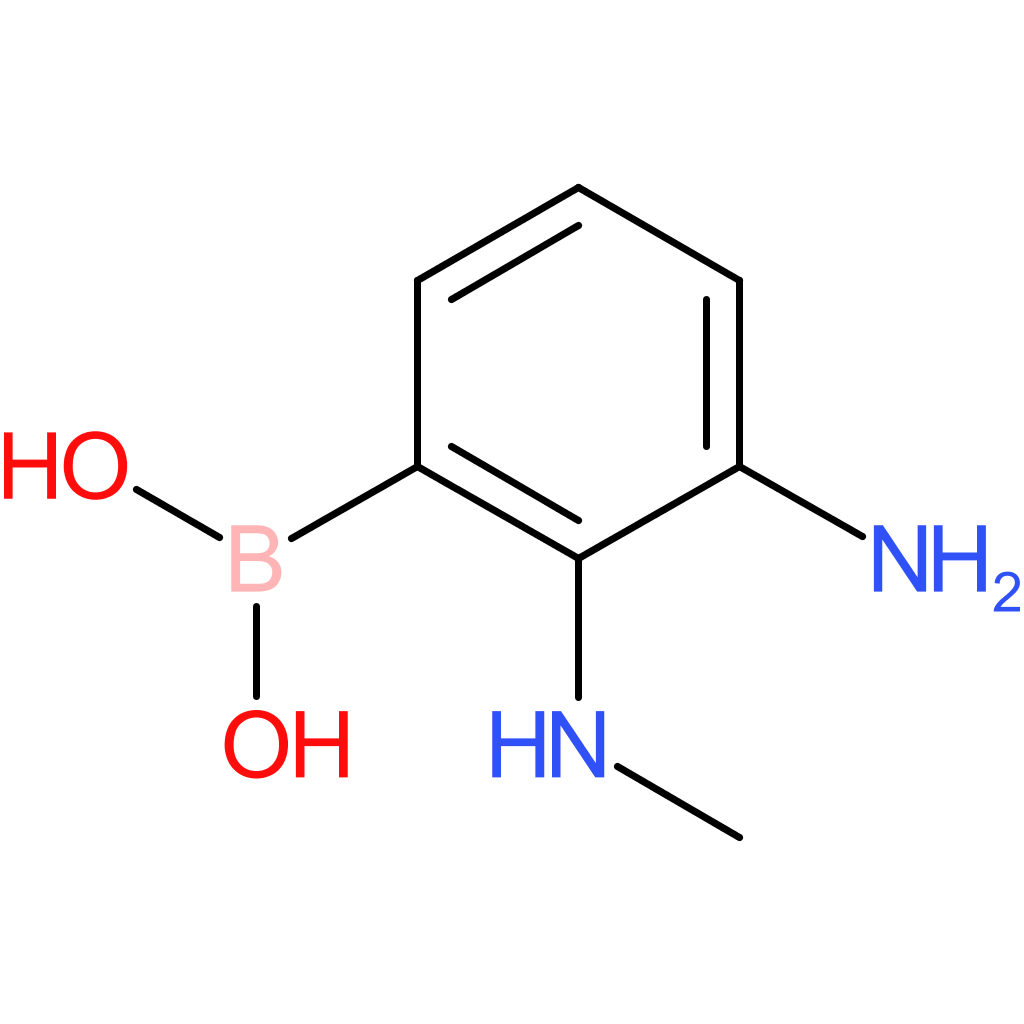 [3-amino-2-(methylamino)phenyl]boronic acid