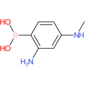 [2-amino-4-(methylamino)phenyl]boronic acid