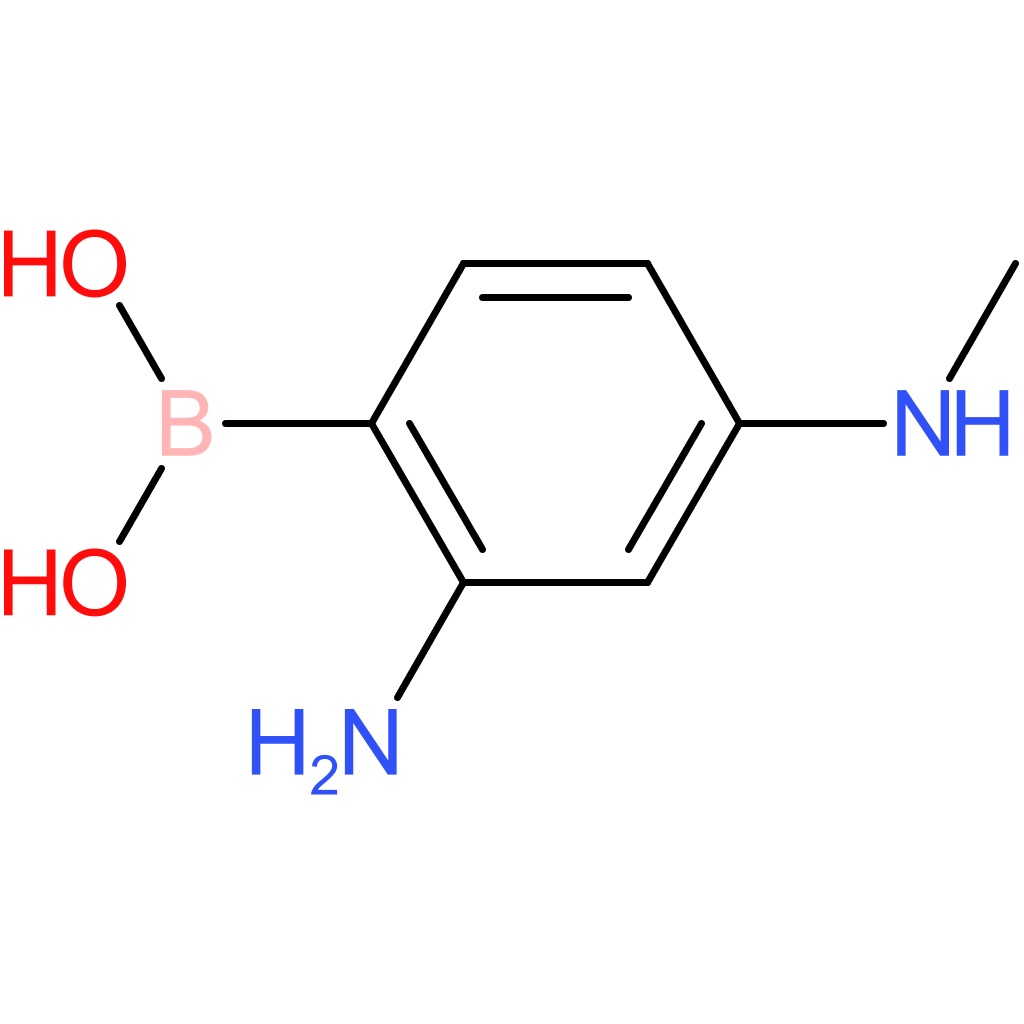 [2-amino-4-(methylamino)phenyl]boronic acid
