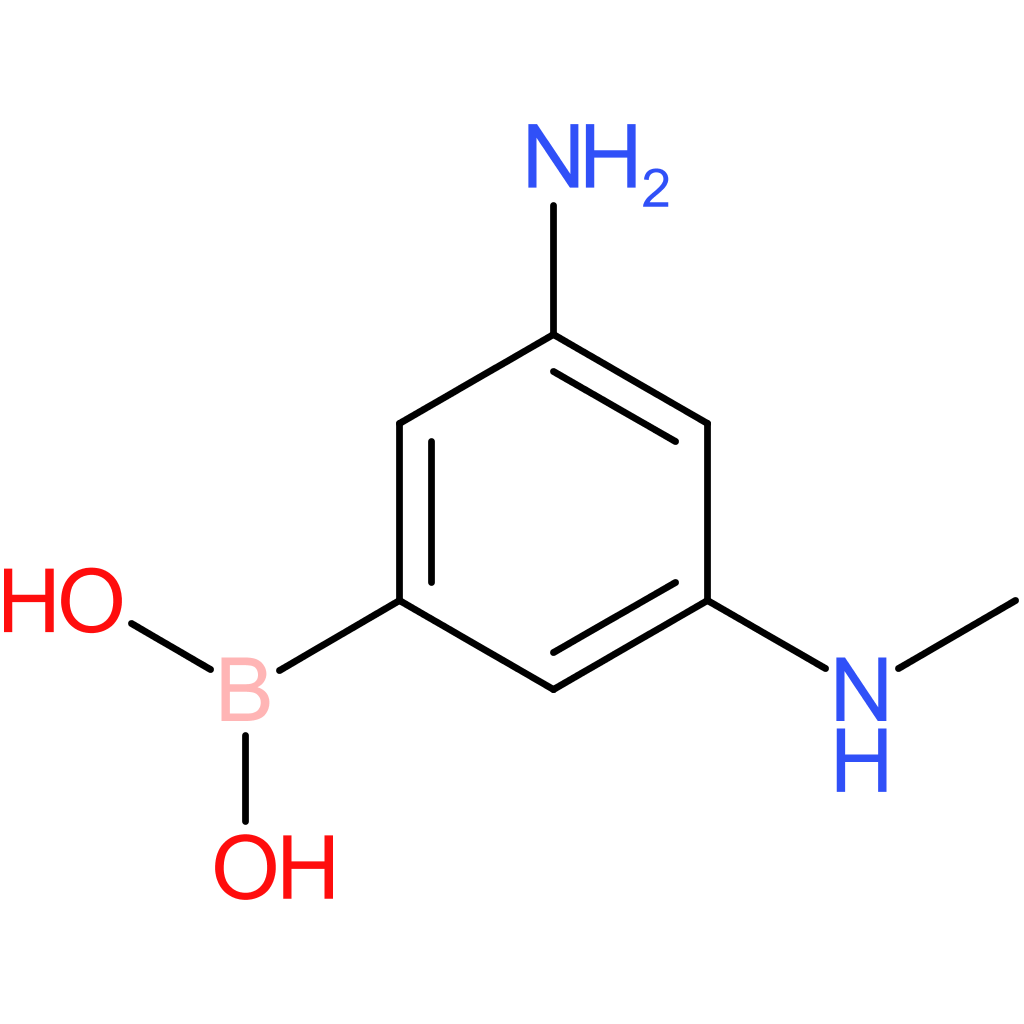 [3-amino-5-(methylamino)phenyl]boronic acid