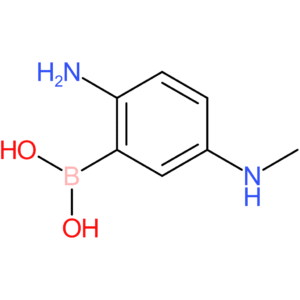 [2-amino-5-(methylamino)phenyl]boronic acid