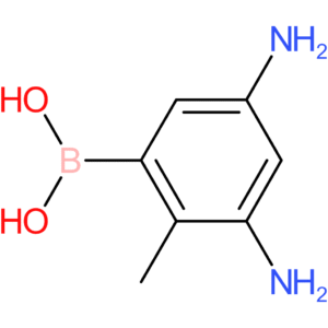 3,5-diamino-2-methylphenylboronic acid