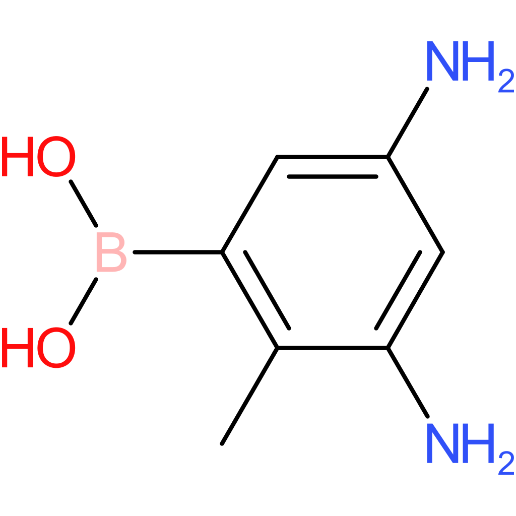 3,5-diamino-2-methylphenylboronic acid