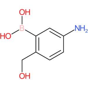 (5-amino-2-hydroxymethylphenyl)boronic acid