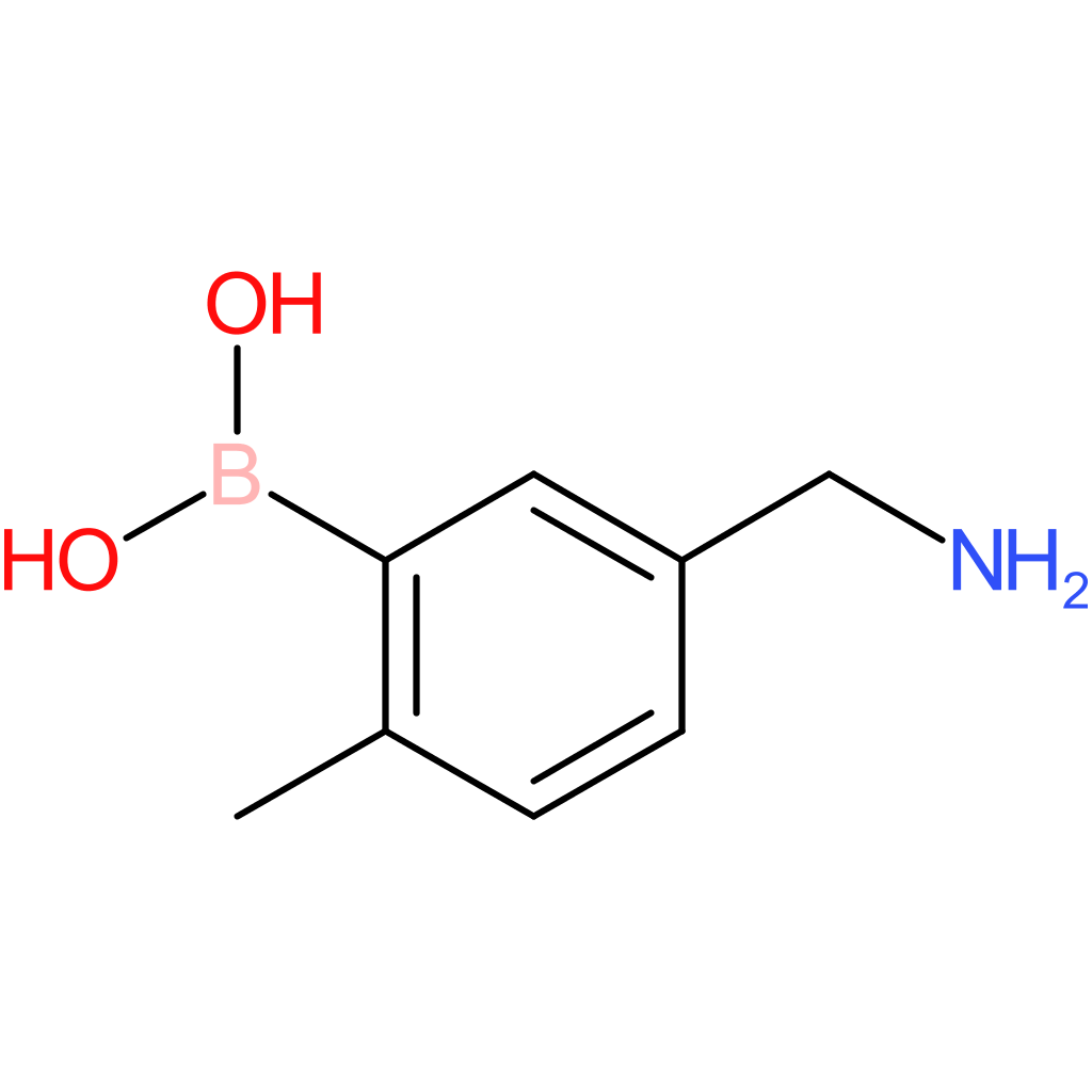 [5-(aminomethyl)-2-methylphenyl]boronic acid