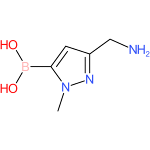 [3-(aminomethyl)-1-methyl-1h-pyrazol-5-yl]boronic acid