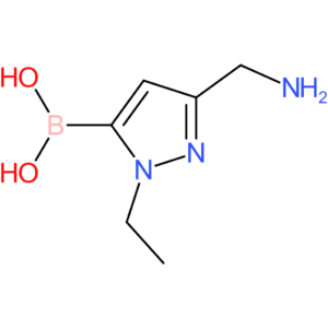 [3-(aminomethyl)-1-ethyl-1h-pyrazol-5-yl]boronic acid