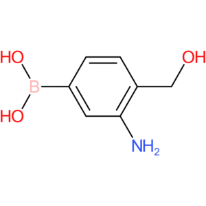 (3-amino-4-(hydroxymethyl)phenyl)boronic acid