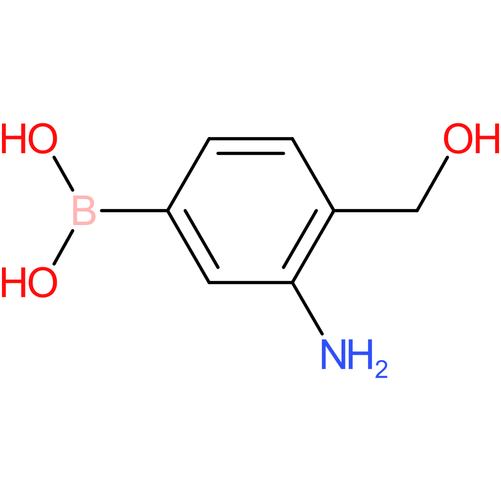 (3-amino-4-(hydroxymethyl)phenyl)boronic acid
