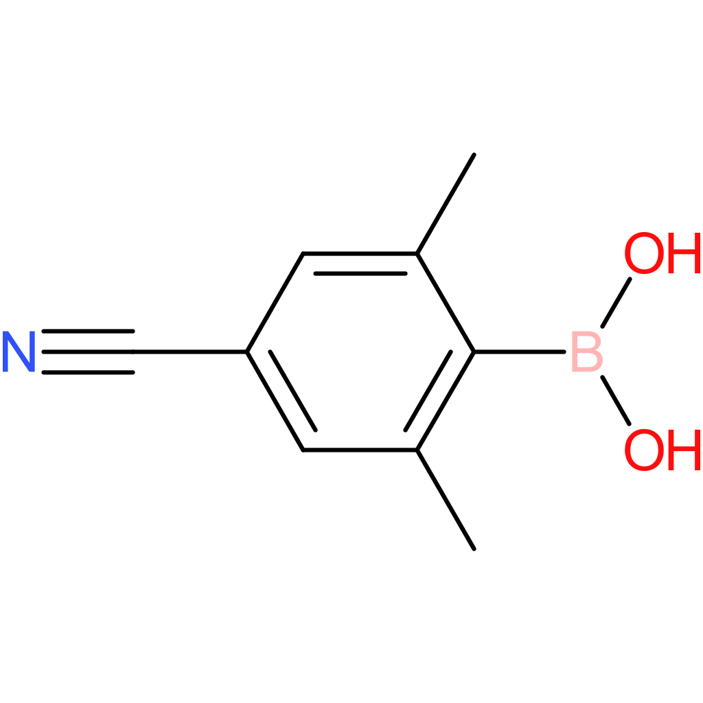 4-cyano-2,6-dimethylphenylboronic acid